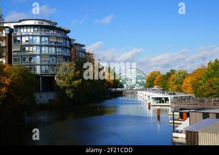 Berliner Bogen ad Amburgo Foto Stock