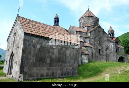 Splendida vista sul monastero di Haghpat, Armenia Foto Stock