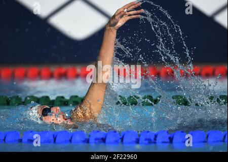 Taylor Ruck (CAN) compete sul backstroke femminile di 200 M durante il Mare Nostrum, riunione internazionale di Canet-en-Roussillon, Francia, il 17-18 giugno 2017 - Foto Stephane Kempinaire / KMSP / DPPI Foto Stock