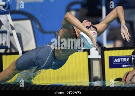 Taylor Ruck (CAN) compete sulla farfalla femminile di 100 m durante il Mare Nostrum, incontro internazionale di Canet-en-Roussillon, Francia, il 17-18 giugno 2017 - Foto Stephane Kempinaire / KMSP / DPPI Foto Stock