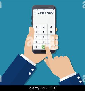 Composizione del numero. Illustrazione Vettoriale