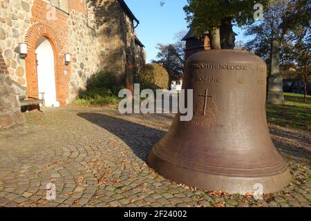 Chiesa evangelica luterana di San Maurizio a Hittfeld Foto Stock