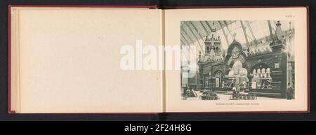 Mostra della Russia durante la World's Columbian Exhibition a Chicago nel 1893; Russian Exhibit.- Manufactures Building .. Foto Stock