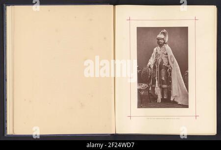 PORTRET VAN JUNG Bahadur Rana; H. Il tardo imperatore Jung Bahadur, G.C.B., g.c..i ... Foto Stock