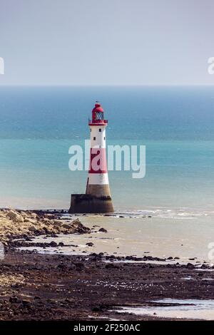 BEACHEY HEAD, SUSSEX/UK - MAGGIO 11 : il faro di Beachey Head in Sussex il 11 maggio 2011 Foto Stock