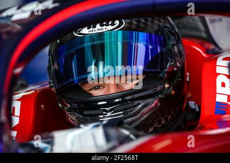 Viscaal Bent (nld), Trident, Dallara F2, ritratto durante il Campionato FIA Formula 2 2021 test pre-stagione dall'8 al 10 marzo 2021 sul circuito Internazionale del Bahrain, a Sakhir, Bahrain - Foto Sebastiaan Rozendaal / Dutch Photo Agency / DPPI Foto Stock