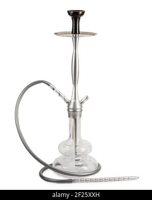 Gancio isolato o tubo dell'acqua con tubo flessibile Foto Stock