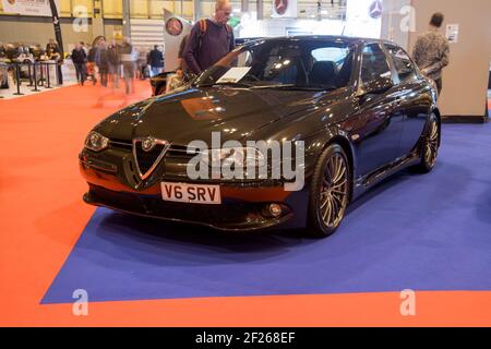 Alfa Romeo 156 GTA - Auto in mostra al NEC Classic Car Show, UK Foto Stock