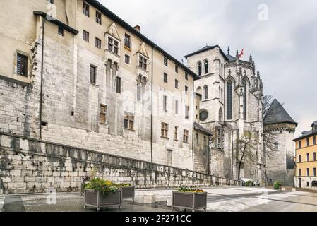 Castello dei Duchi di Savoia, Chambery, Francia Foto Stock