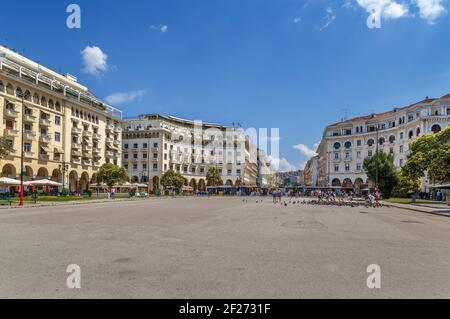 Piazza Aristotelous, Salonicco, Grecia Foto Stock