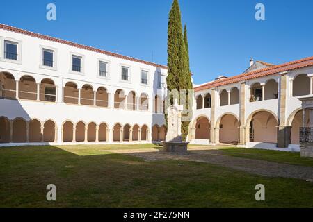 Biblioteca Portalegre nel Convento di Santa Clara, Portogallo Foto Stock