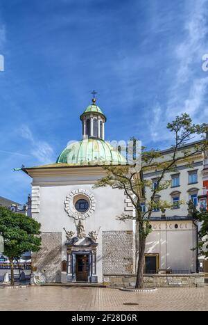 Chiesa di Sant'Adalberto, Cracovia, Polonia Foto Stock