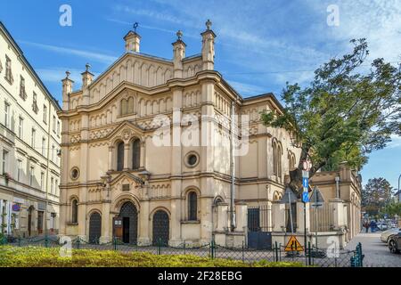 Sinagoga Tempel, Cracovia, Polonia Foto Stock