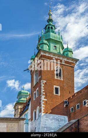 Torre Sigismondo, Cracovia, Polonia Foto Stock