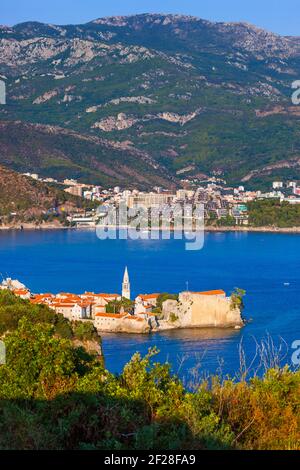 Città vecchia di Budva Montenegro Foto Stock