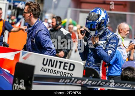 22 UNITED AUTOSPORTS (GBR) LIGIER JS P2 NISSAN LMP2 PHILIP HANSON (GBR)durante il Campionato Asian le Mans Series 2018 / 2019, 4 ore di Sepang, dal 22 al 24 febbraio 2019, Malesia - Foto Clement Marin / DPPI Foto Stock