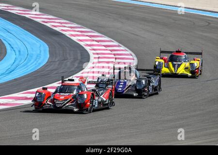 28 LAFARGUE Paul (fra), CHATIN Paul Loup (fra), ROJAS Mémo (mex), Team Idec Sport Oreca Gibson, azione in occasione dell'ELMS European le Mans Series 2019 sul circuito Paul Ricard, le Castellet France, dal 11 al 14 aprile - Foto Marc de Mattia/DPPI Foto Stock