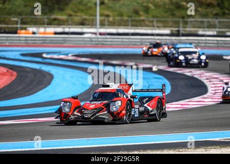 28 LAFARGUE Paul (fra), CHATIN Paul Loup (fra), ROJAS Mémo (mex), Team Idec Sport Oreca Gibson, azione in occasione dell'ELMS European le Mans Series 2019 sul circuito Paul Ricard, le Castellet France, dal 11 al 14 aprile - Foto Marc de Mattia/DPPI Foto Stock