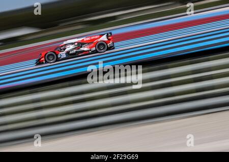 28 LAFARGUE Paul (fra), CHATIN Paul Loup (fra), ROJAS Mémo (mex), Team Idec Sport Oreca Gibson, azione in occasione dell'ELMS European le Mans Series 2019 sul circuito Paul Ricard, le Castellet France, dal 11 al 14 aprile - Foto Marc de Mattia/DPPI Foto Stock