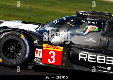 03 NATHANAEL BERTHON (fra), DERANI Pipo (BRA), DUVAL Loic (fra), RIBELLIONE R13 - GIBSON REBELLION RACING ACTION durante il Campionato Mondiale di Endurance 2019 FIA WEC 4 ore di Silverstone, Inghilterra, dal 30 agosto al 1 settembre - Foto Clement Marin / DPPI Foto Stock