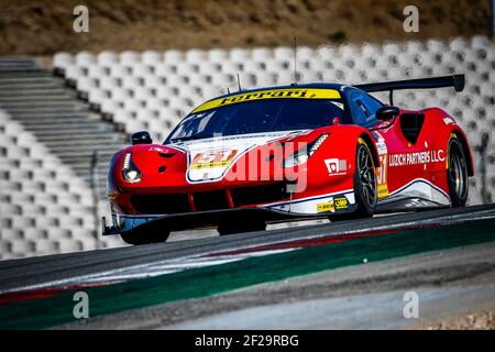 51 PIER GUIDI Alessandro (ita), NIELSEN Nicklas (dnk), LAVERGNE Fabien (fra), Luzich Racing, Ferrari 488 GTE Evo, azione durante la ELMS European le Mans Series 2019, 4 ore di Portogallo dal 25 al 27 ottobre a Portimao - Foto Paulo Maria / DPPI Foto Stock