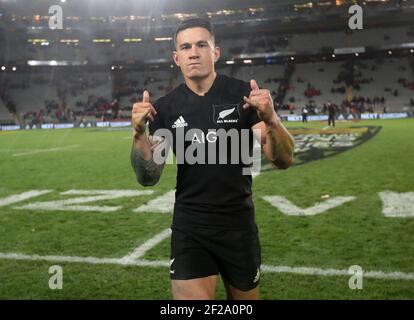 File photo datato 24-06-2017 di New Zealands Sonny Bill Williams. Data di emissione: Giovedì 11 marzo 2021. Foto Stock