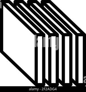 Icona mobili in legno compensato. Contorno legno compensato mobili vettore icona per web design isolato su sfondo bianco Illustrazione Vettoriale