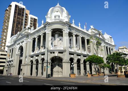 Ecuador Guayaquil - edifici coloniali in via Malecon Simon Bolivar Foto Stock