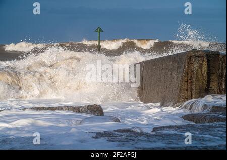 Harrington vicino a Worthington, sulla spiaggia Foto Stock