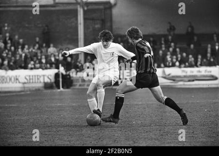 Leeds / Man City aprile 1970 Foto Stock