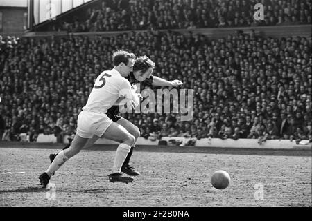 Leeds / Man City aprile 1970 Foto Stock