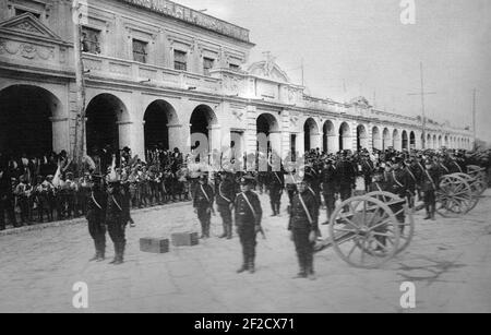 Portale del Commercio 1900. Foto Stock