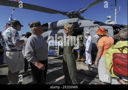 Portland Fleet Week Tours 150606 Foto Stock