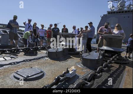 Portland Fleet Week Tours 150606 Foto Stock