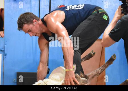 Ivan Scott Shearing al World Champs France 2019 Foto Stock