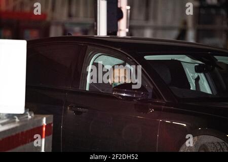 Edimburgo, Scozia, Regno Unito. 11 Marzo 2021. Nella foto: ANAS Sarwar MSP, neo nominato leader del Partito laburista scozzese. Scene dal retro del Parlamento scozzese a Holyrood, dove i MSP hanno visto uscire dopo il controverso crimine di odio Bill è stato passato. Credit: Colin Fisher/Alamy Live News Foto Stock