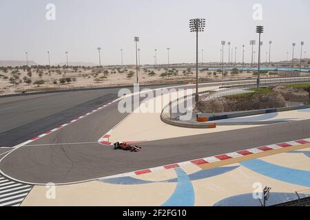 Sakhir, Bahrein. 12 marzo 2021. Formula 1: Inizia il test, circuito Internazionale di Sakhir. Carlo Leclerc della Scuderia Ferrari in pista. Credit: Hasan Brantic/dpa/Alamy Live News Foto Stock