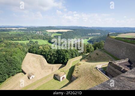 Fortezza di Koenigsstein Foto Stock