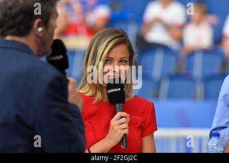 Laure Boulleau, ex giocatore di Parigi Saint Germain, in vista della Coppa del mondo femminile FIFA Francia 2019, quarto finale di partita di calcio tra Francia e USA il 28 giugno 2019 allo stadio Parc des Princes di Parigi, Francia - Foto Antoine Massinon / A2M Sport Consulting / DPPI Foto Stock