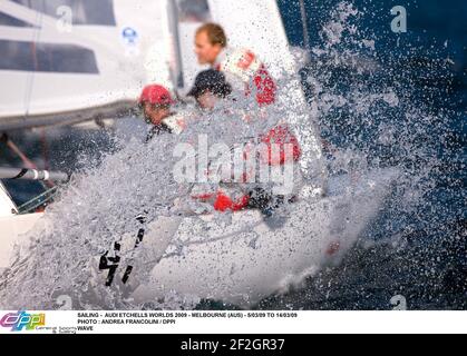 VELA - AUDI ETCHELLS WORLDS 2009 - MELBOURNE (AUS) - 03/09/14 A 23/03/09 FOTO : ANDREA FRANCOLINI / DPPI WAVE Foto Stock