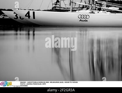 VELA - AUDI ETCHELLS WORLDS 2009 - MELBOURNE (AUS) - DAL 5/03/09 AL 14/03/09 FOTO : ANDREA FRANCOLINI / DPPI DOCKSIDE Foto Stock