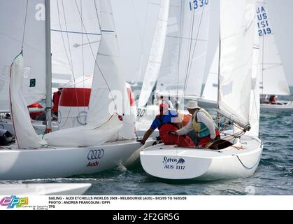 SAILING - AUDI ETCHELLS WORLDS 2009 - MELBOURNE (AUS) - 03/09/14 TO 20/03/09 PHOTO : ANDREA FRANCOLINI / DPPI 7PS Foto Stock