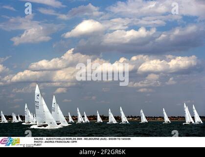 VELA - AUDI ETCHELLS WORLDS 2009 - MELBOURNE (AUS) - DAL 5/03/09 AL 14/03/09 FOTO : ANDREA FRANCOLINI / FLOTTA DPPI Foto Stock