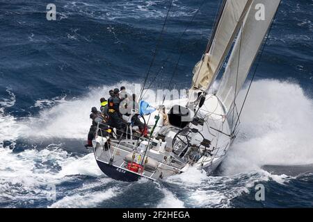 VELA - ROLEX SYDNEY HOBART 2012 - PARTENZA - SYDNEY (AUS) - 26/12/2012 - FOTO ANDREA FRANCOLINI / DPPI - BLACKJACK Foto Stock