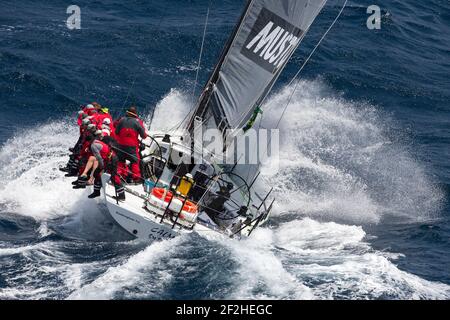 VELA - ROLEX SYDNEY HOBART 2012 - PARTENZA - SYDNEY (AUS) - 26/12/2012 - FOTO ANDREA FRANCOLINI / DPPI - CALMA Foto Stock