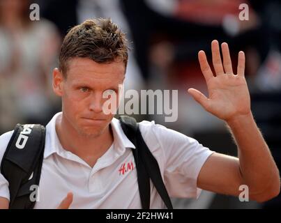 TENNIS - MASTERS 1000 - INTERNAZIONALI BNL D'ITALIA 2013 - ROMA (ITA) - DAL 13 AL 19/05/2013 - FOTO CEZARO DE LUCA / DPPI - Tomas Berdych Foto Stock