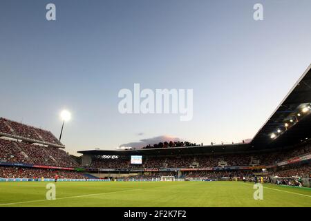 Calcio - campionato francese 2013/2014 - L1 - Montpellier HSC v Paris Saint Germain il 09 agosto 2013 a Montpellier, Francia - Foto Manuel Blondau / AOP Press / DPPI - Vista generale di le Stade de la Mosson Foto Stock