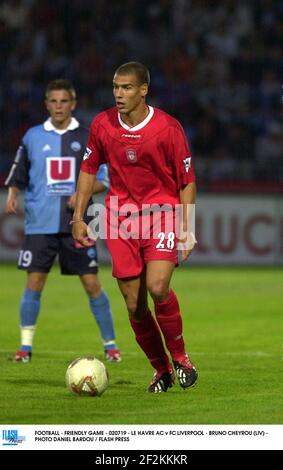 CALCIO - GIOCO AMICHEVOLE - 020719 - LE HAVRE AC V FC LIVERPOOL - BRUNO CHEYROU (LIV) - FOTO DANIEL PRESSIONE BARDOU / FLASH Foto Stock