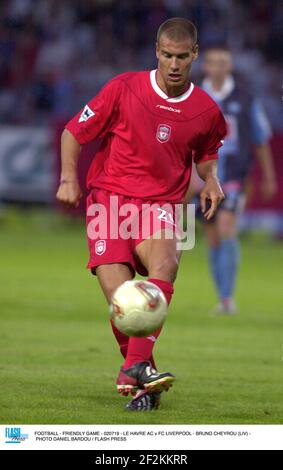 CALCIO - GIOCO AMICHEVOLE - 020719 - LE HAVRE AC V FC LIVERPOOL - BRUNO CHEYROU (LIV) - FOTO DANIEL PRESSIONE BARDOU / FLASH Foto Stock