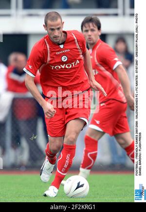 CALCIO - PARTITE AMICHEVOLI 2007/2008 - VALENCIENNES FC V FC NANTES - 07/07/2007 - GREGORY PUJOL (VAL) - FOTO DANIEL PRESSIONE BARDOU / FLASH Foto Stock